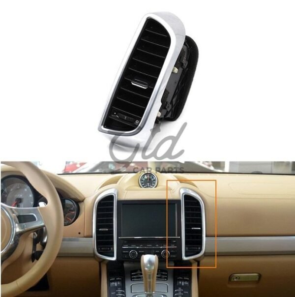 Grelha Ventilação Central Direita Porsche Cayenne 2010-2015 7P5819728E A