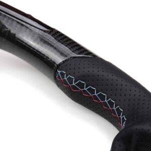 VOLANTE CARBONO C/ DISPLAY BMW SÉRIE 1 2 3 4 X1 X2 X3 X4 X5 X6 F20 F21 F31 F32 F34 F36 F15 F16 2012-2022 - Image 5