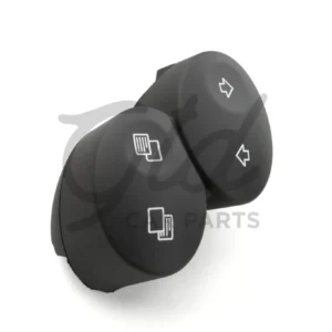 Botões Volante Preto Mercedes-Benz Class C CLS CLK W211 W219 W209 2001-2011 - Image 4