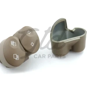 Botões Volante Bege Escuro Mercedes-Benz Class C CLS CLK W211 W219 W209 2001-2011 - Image 6