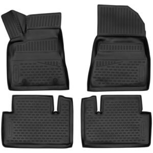 Tapetes Interiores Completos em Borracha Tesla Modelo 3 2019-> - Image 1