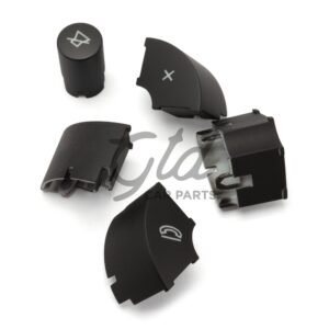 Botões Volante Preto Mercedes-Benz Classe C E GLK W204 W212 W207 X204 2007-2013 - Image 6