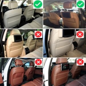 Bolso Traseiro Banco Oyster BMW Série 5 GT 7 F10 F01 F02 Versão A - Image 3