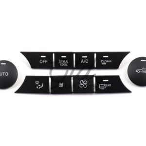 Conjunto de 10 Botões Módulo Ar Condicionado Mercedes-Benz Classe C W204 GLK 2007-2012 Versão D - Image 6
