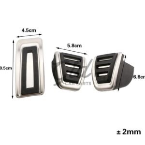 Capas Pedais Volskwagen Golf 7 Passat B8 Seat Leon Audi A3 8V 2012-2018 Caixa Manual - Image 3