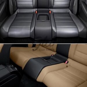 Moldura Central Banco Traseiro Pele Preta  Mercedes-Benz Classe C E W204 W207 COUPE 2007-2016 - Image 2