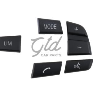 Conjunto 5 Botões Volante BMW Série 1 2 3 4 5 6 7 X3 X4 X5 X6 F20 F22 F30 F32 F10 F01 F25 F26 F15 F16 Versão A - Image 1