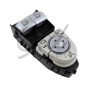 Comutador Vidros Condutor Preto Mercedes-Benz Classe C W205  2015-2021 C/ Esp. Rebatível - Image 3