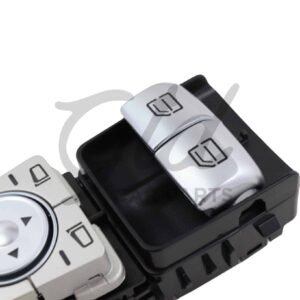 Comutador Vidros Condutor Preto Mercedes-Benz Classe C W205  2015-2021 C/ Esp. Rebatível - Image 7