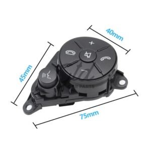 Comandos Volante Preto Mercedes-Benz Classe C E GLK W212 W207 W204 2008-2014 - Image 4