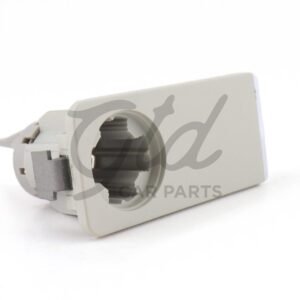 Puxador Porta-Luvas Cinza Claro Mercedes-Benz Classe C E W204 W212 GLK 2007-2015 - Image 4