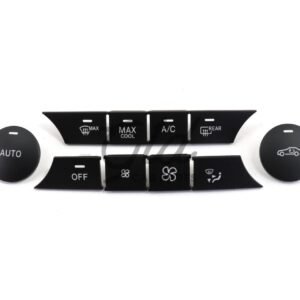 Conjunto de 10 Botões Módulo Ar Condicionado Mercedes-Benz Classe C W204 GLK 2007-2012 Versão B - Image 2