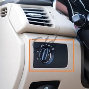 Moldura Comutador de Luzes Cinza Mercedes-Benz Classe R W251 2005-2017 - Image 3