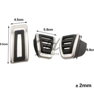 Capas Pedais Volskwagen Golf 7 Passat B8 Seat Leon Audi A3 8V 2012-2018 Caixa Manual - Image 3