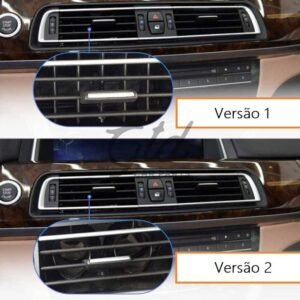Grelha Ventilação Central Cromada BMW Série 7 F01 F02 2009-2016 Versão 2 - Image 4