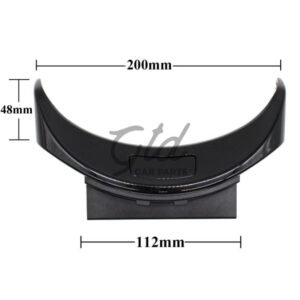 Friso da Consola Preto Brilhante 210mm Mercedes-Benz Classe C GLC W205 X253 2014-2021 - Image 4