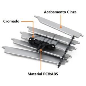 KIT Reparação Grelhas Ventilação Frontal Esquerda Mercedes-Benz Classe E W207 2013-2016 - Image 2