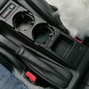 Consola Central Porta-Copos Efeito Cinza BMW Série 3 E46 1998-2005 - Image 3
