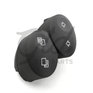 Botões Volante Preto Mercedes-Benz Class C CLS CLK W211 W219 W209 2001-2011 - Image 4