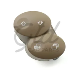 Botões Volante Bege Escuro Mercedes-Benz Class C CLS CLK W211 W219 W209 2001-2011 - Image 3