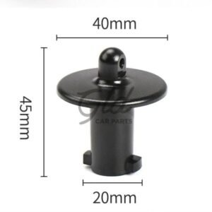 Clip Plástico Bege P/ Fivela Cinto Segurança Mercedes-Benz Classe S E W222 W213 2014-2020 - Image 4