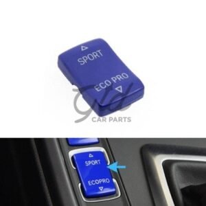 Conjunto 3 Botões Azul Régua Sport  BMW Série 1/2/3/4 F20 F30 F33 F36 2012-2019 - Image 3