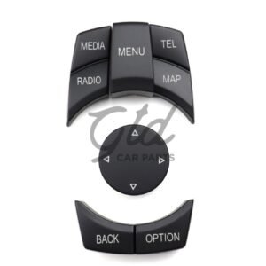 Conjunto de 6 Botões IDRIVE CIC BMW X1 X5 X6 Série 1/3/5 E81 E90 E60 MEDIA - Image 3