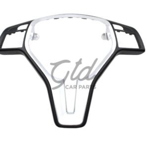 Moldura 25mm Volante Preto/Cromada Mercedes-Benz AMG Classe A B C E CLA GLA CLS W176 W246 W204 W212 2011-2019 - Image 1