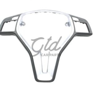 Moldura 25mm Volante Cinza / Cromada Mercedes-Benz AMG Classe A B C E CLA GLA CLS W176 W246 W204 W212 2011-2019 - Image 1