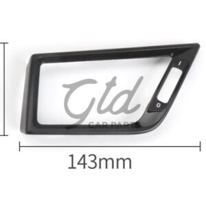 Moldura P/ Grelha Ventilação Frontal Esquerda Preto Matte BMW X1 E84 2010-2015 - Image 3