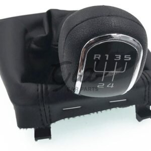 Moca Velocidades C/ Fole Preto Skoda Octavia Superb II YETI 2008-2012 - Image 3