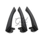 4293 pack 3 puxadores pretos bmw serie 3 e90 e91