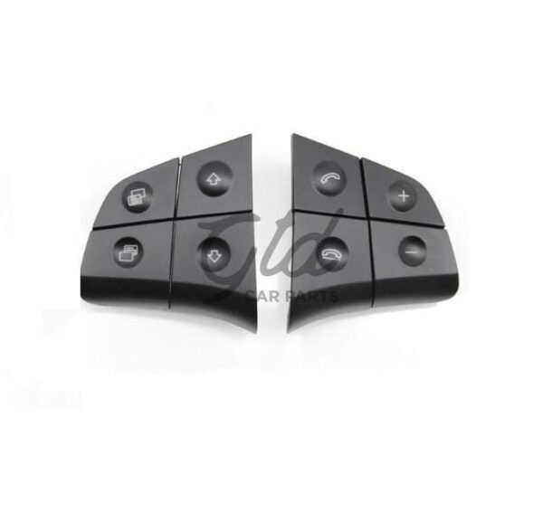 4414_botoes-volante-pretos-mercedes-benz-w164 4414 botoes volante pretos mercedes benz w164