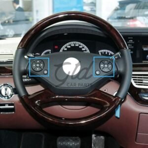 Botões Volante Preto Mercedes-Benz Classe S CL W221 W216 2010-2021 - Image 4