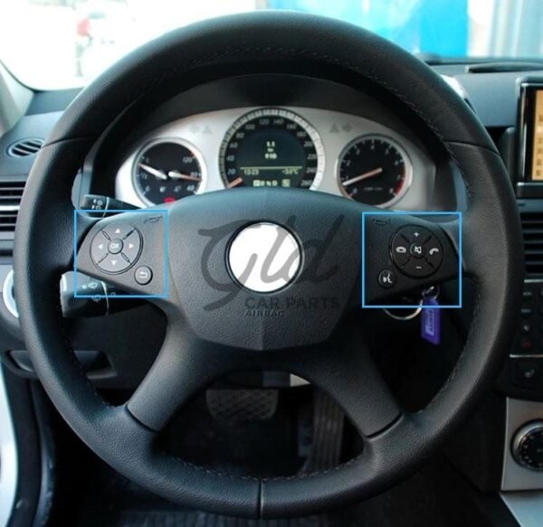 4467 botoes volante preto mercedes benz w204 w212 w207 x204 3