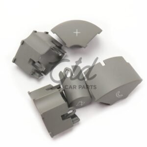 Botões Volante Cinza Mercedes-Benz Classe C E GLK W204 W212 W207 X204 2007-2013 - Image 5