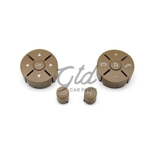 4476 botoes volante amarelo mercedes benz w204 w212 w207 x204