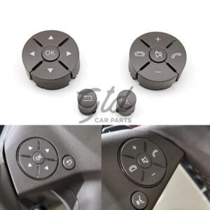 Botões Volante Moka Mercedes-Benz Classe C E GLK W204 W212 W207 X204 2007-2013 - Image 3