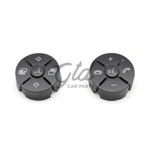 Botões Volante Cinza Mercedes-Benz Classe R ML CLS SL W251 W164 W230 W219 2007-2017 - Image 4