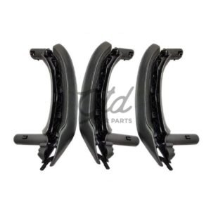 Conjunto de 4 Puxadores Preto Pele BMW X3 X4 F25 F26 - Image 3
