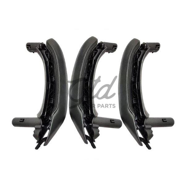 4673 pack 4 puxadores preto pele bmw x3 x4 f25 f26 2