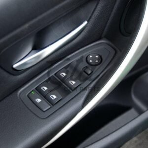 Conjunto de 4 Molduras Vidros Preto BMW Série 1/3/4 F20 F30 F36 C/ Esp. Rebatíveis - Image 5