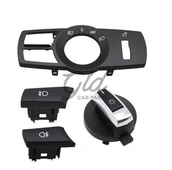 4938 moldura 4 pecas comutador luzes bmw serie 567 f10 f11 f01 f06 1
