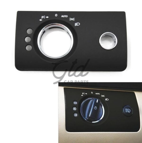 5045 moldura comutador de luzes preta mercedes benz w164 ml gl 1 2