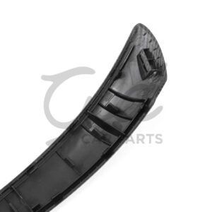 Capa Puxador Frontal / Traseiro Esquerdo Preto Efeito Carbono BMW Série 1 E81 E82 E87 E88 2006-2012 - Image 3