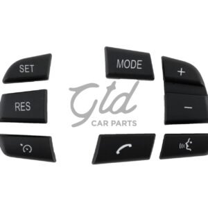 Conjunto 7 Botões Volante BMW Série 1 2 3 4 5 6 7 X3 X4 X5 X6 F20 F22 F30 F32 F10 F01 F25 F26 F15 F16 Versão C - Image 1