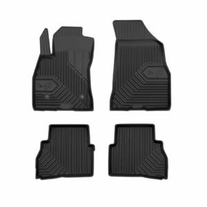 PACK 4 TAPETES BORRACHA NO.77 FIAT DOBLO II COMBI CARGO MAXI 2010-2020 - Image 1