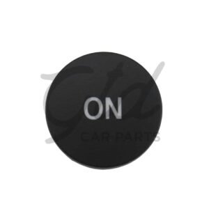 BOTÃO RÁDIO ''ON'' PRETO MATTE MERCEDES-BENZ CLASSE C E GLK W204 2009-2016 MODELO A - Image 3