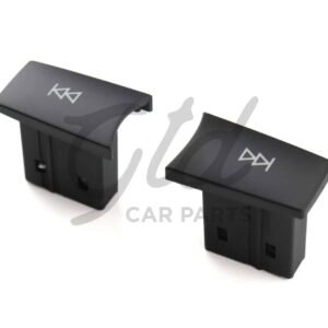 BOTÕES RÁDIO ''SETAS'' PRETO MATTE MERCEDES-BENZ CLASSE C E GLK W204 2009-2016 MODELO A - Image 4