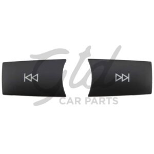 BOTÕES RÁDIO ”SETAS” PRETO MATTE MERCEDES-BENZ CLASSE A B E GLA GLK ML GL CL A GLK CLS SLC MODELO B - Image 3